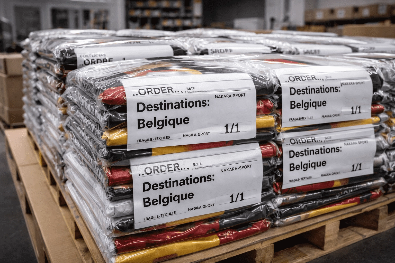 Logistique et livraison Nakara Belgique